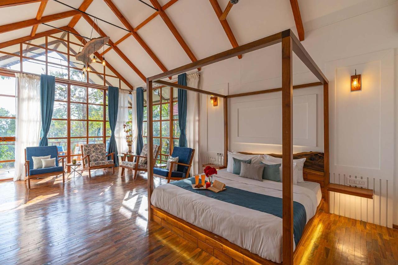 Stayvista At Cicada Chikmagalur 2Bhk Breakfast Included With Amazing View Exteriör bild